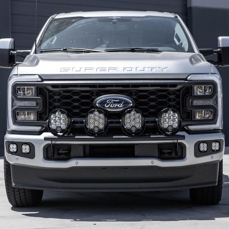 Ford Super Duty Lights - Baja Designs - LP9 Bull Bar Light Kit w/Upfitter - `23-`27
